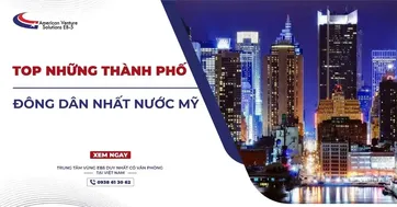 TOP NHỮNG THÀNH PHỐ ĐÔNG DÂN NHẤT NƯỚC MỸ