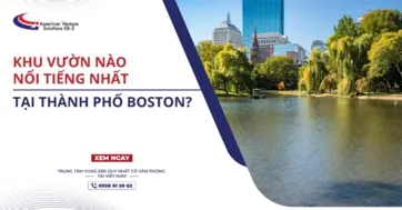 KHU VƯỜN NÀO NỔI TIẾNG NHẤT THÀNH PHỐ BOSTON?