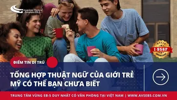 TỔNG HỢP THUẬT NGỮ CỦA GIỚI TRẺ MỸ CÓ THỂ BẠN CHƯA BIẾT