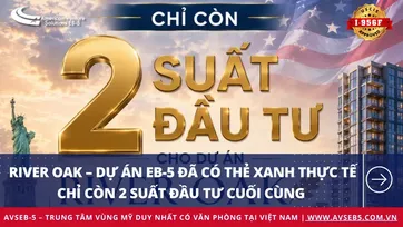 River Oak chỉ còn 2 suất đầu tư cuối cùng – tài trợ chuyến khảo sát VIP trực tiếp tại Mỹ cho nhà đầu tư