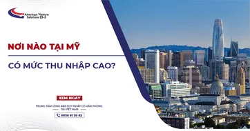 NƠI NÀO TẠI MỸ CÓ MỨC THU NHẬP CAO?