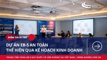 DỰ ÁN EB-5 AN TOÀN THỂ HIỆN QUA KẾ HOẠCH KINH DOANH