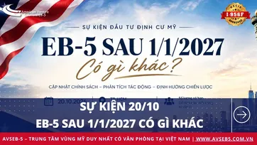 HỘI THẢO EB-5 20/10/2026 TẠI TP.HCM | EB-5 SAU 1/1/2027 CÓ GÌ KHÁC?