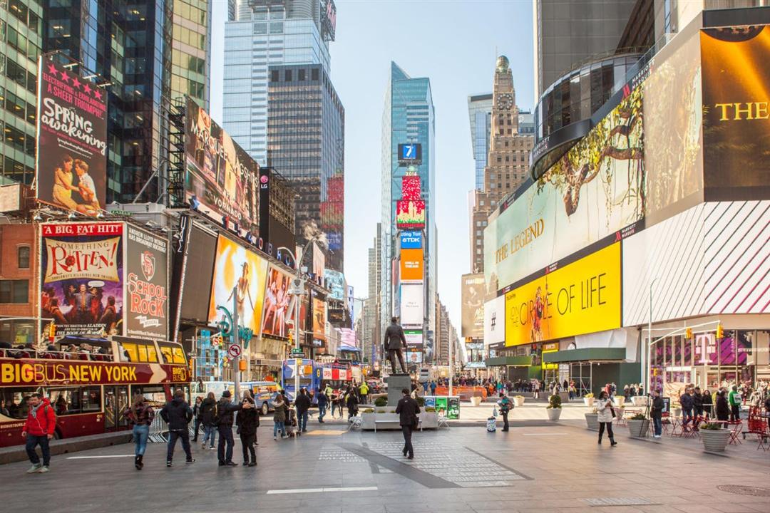 KHÁM PHÁ TIME SQUARE: QUẢNG TRƯỜNG SÔI ĐỘNG BẬC NHẤT THẾ GIỚI