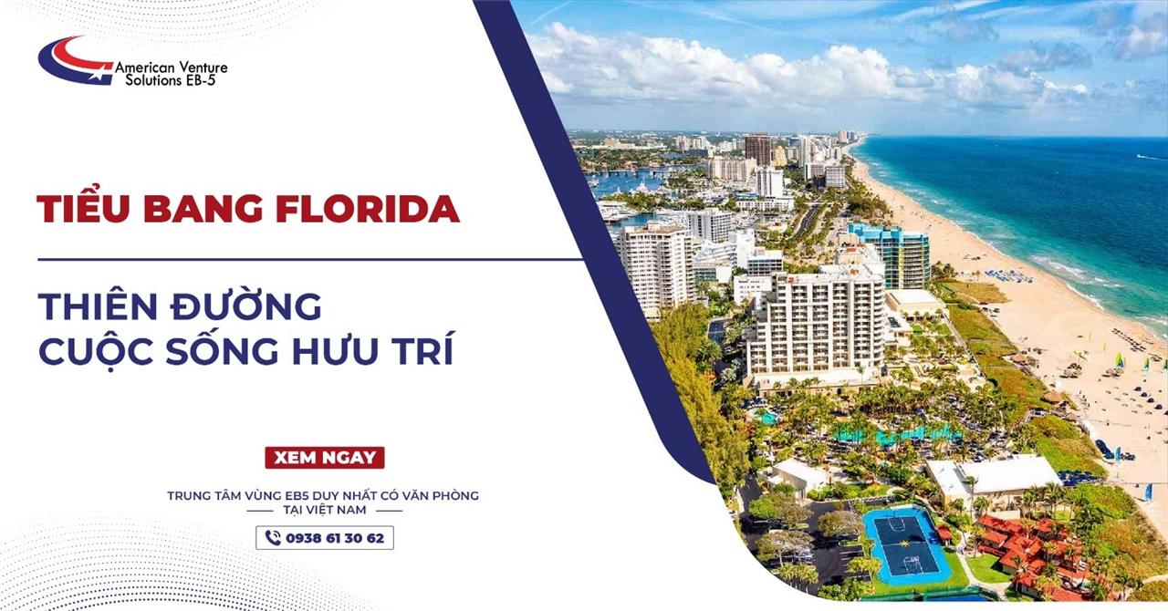 TIỂU BANG FLORIDA LÀ THIÊN ĐƯỜNG CUỘC SỐNG HƯU TRÍ