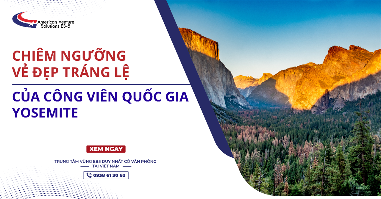 CHIÊM NGƯỠNG VẺ ĐẸP TRÁNG LỆ CỦA CÔNG VIÊN QUỐC GIA YOSEMITE