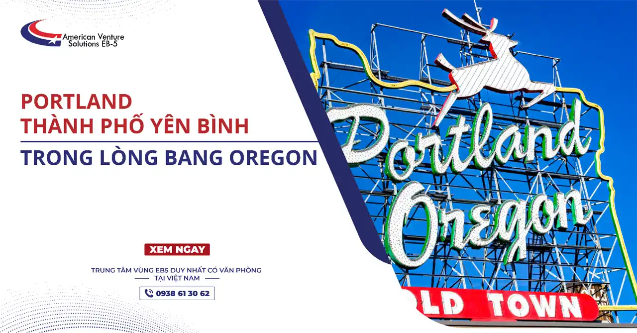PORTLAND: THÀNH PHỐ YÊN BÌNH TRONG LÒNG BANG OREGON