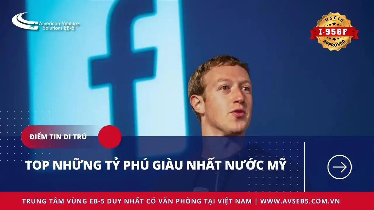 TOP NHỮNG TỶ PHÚ GIÀU NHẤT NƯỚC MỸ