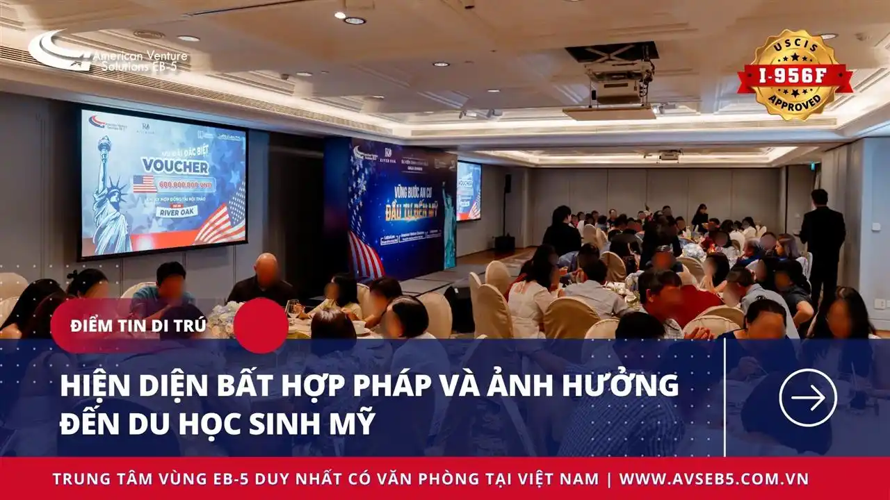 “HIỆN DIỆN BẤT HỢP PHÁP” VÀ ẢNH HƯỞNG ĐẾN DU HỌC SINH MỸ
