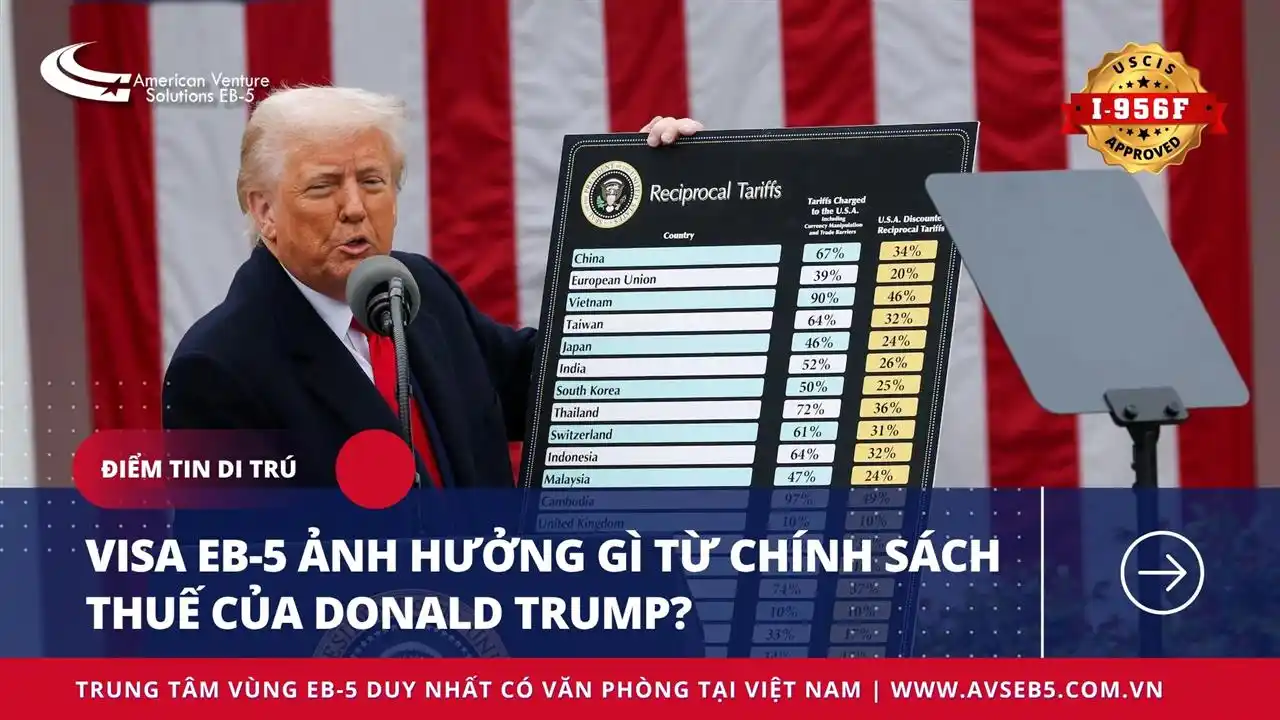 VISA EB-5 ẢNH HƯỞNG GÌ TỪ CHÍNH SÁCH THUẾ CỦA DONALD TRUMP?