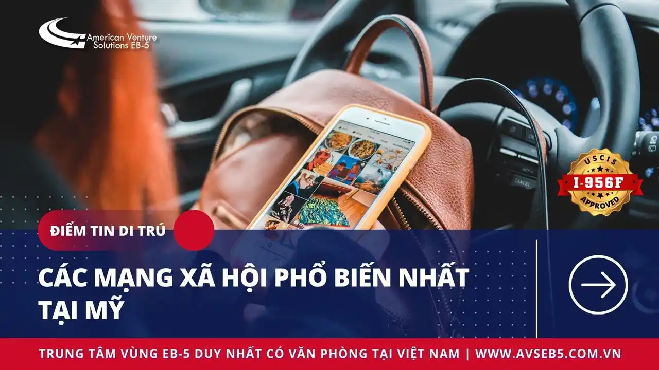 CÁC MẠNG XÃ HỘI PHỔ BIẾN NHẤT TẠI MỸ
