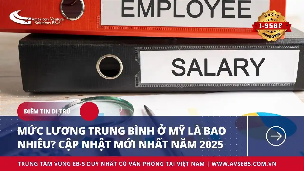 MỨC LƯƠNG TRUNG BÌNH Ở MỸ LÀ BAO NHIÊU? CẬP NHẬT MỚI NHẤT NĂM 2025